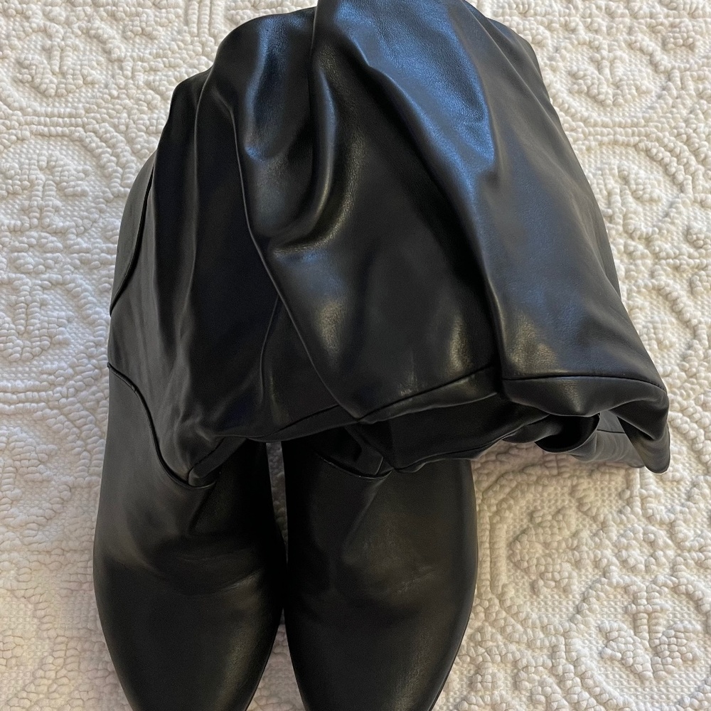 High Heel Boots. White Mountain, Black, Size 10.